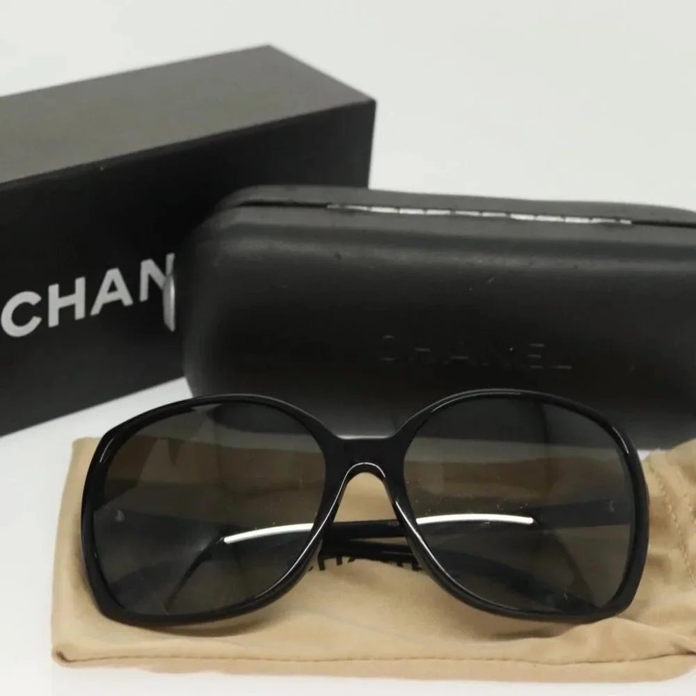 CHANEL Sunglasses Plastic Pink CC Auth am9011 - Picture 8 of 11